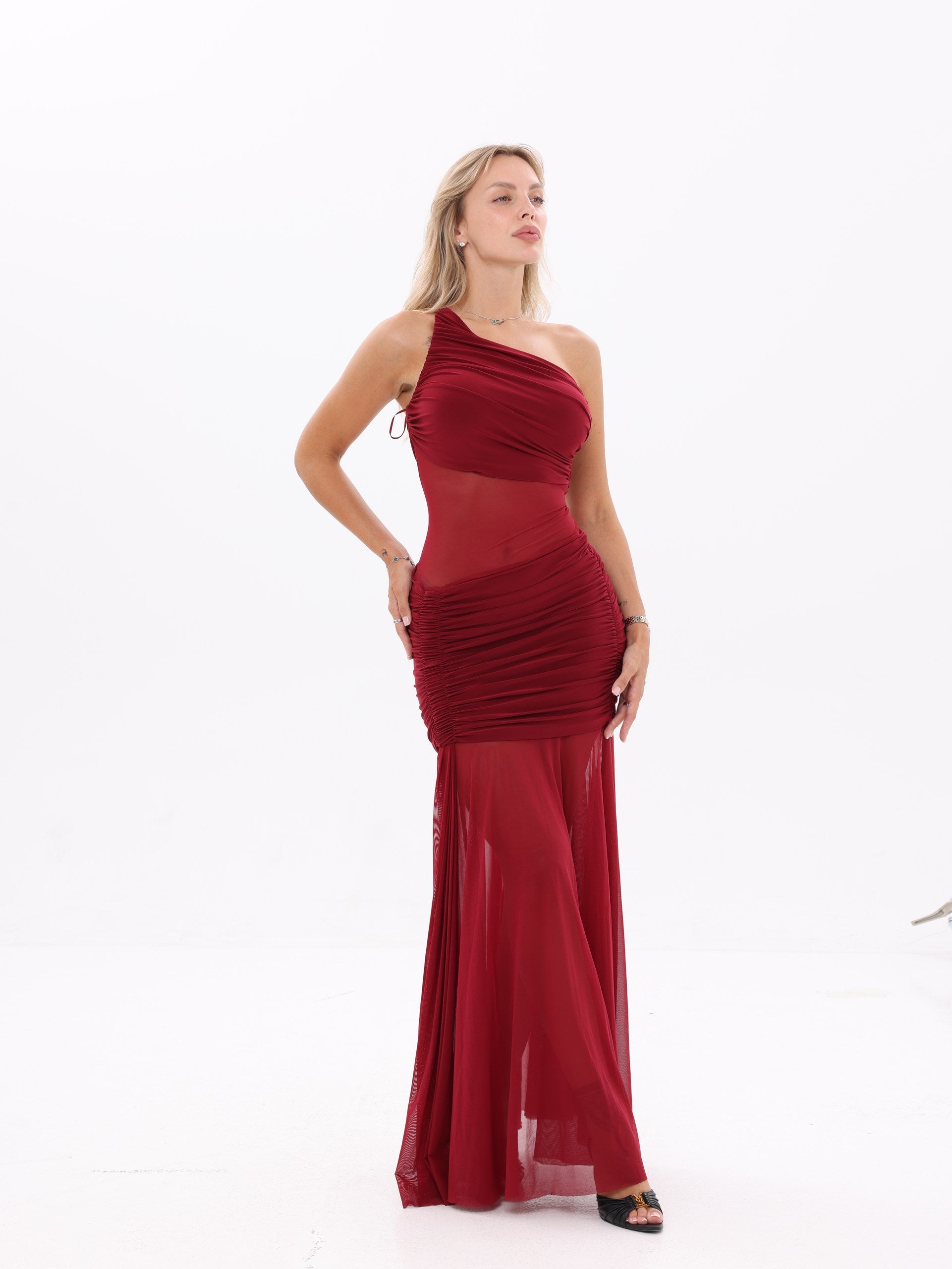 Marilyn (Black / Maroon)