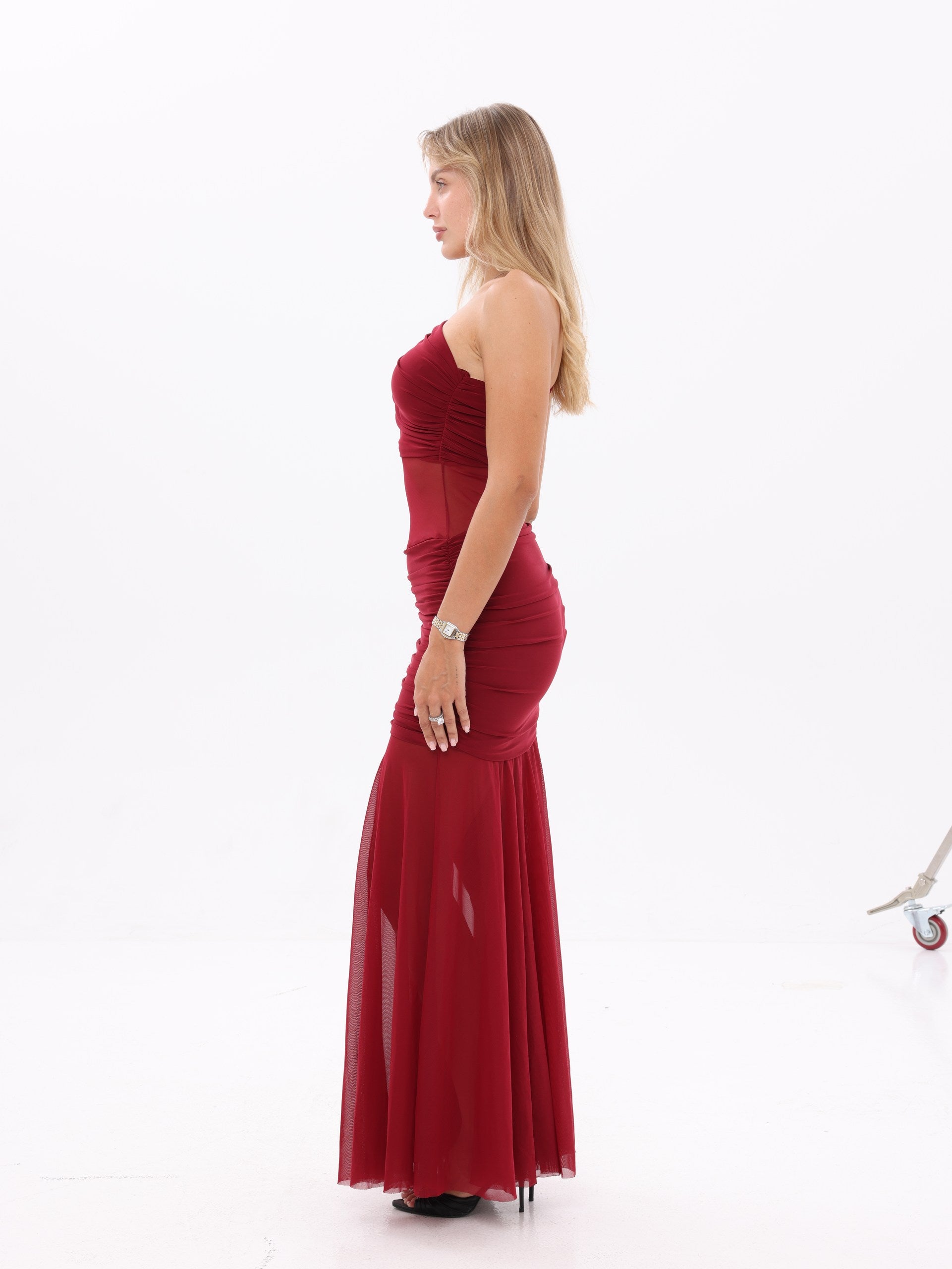 Marilyn (Black / Maroon)