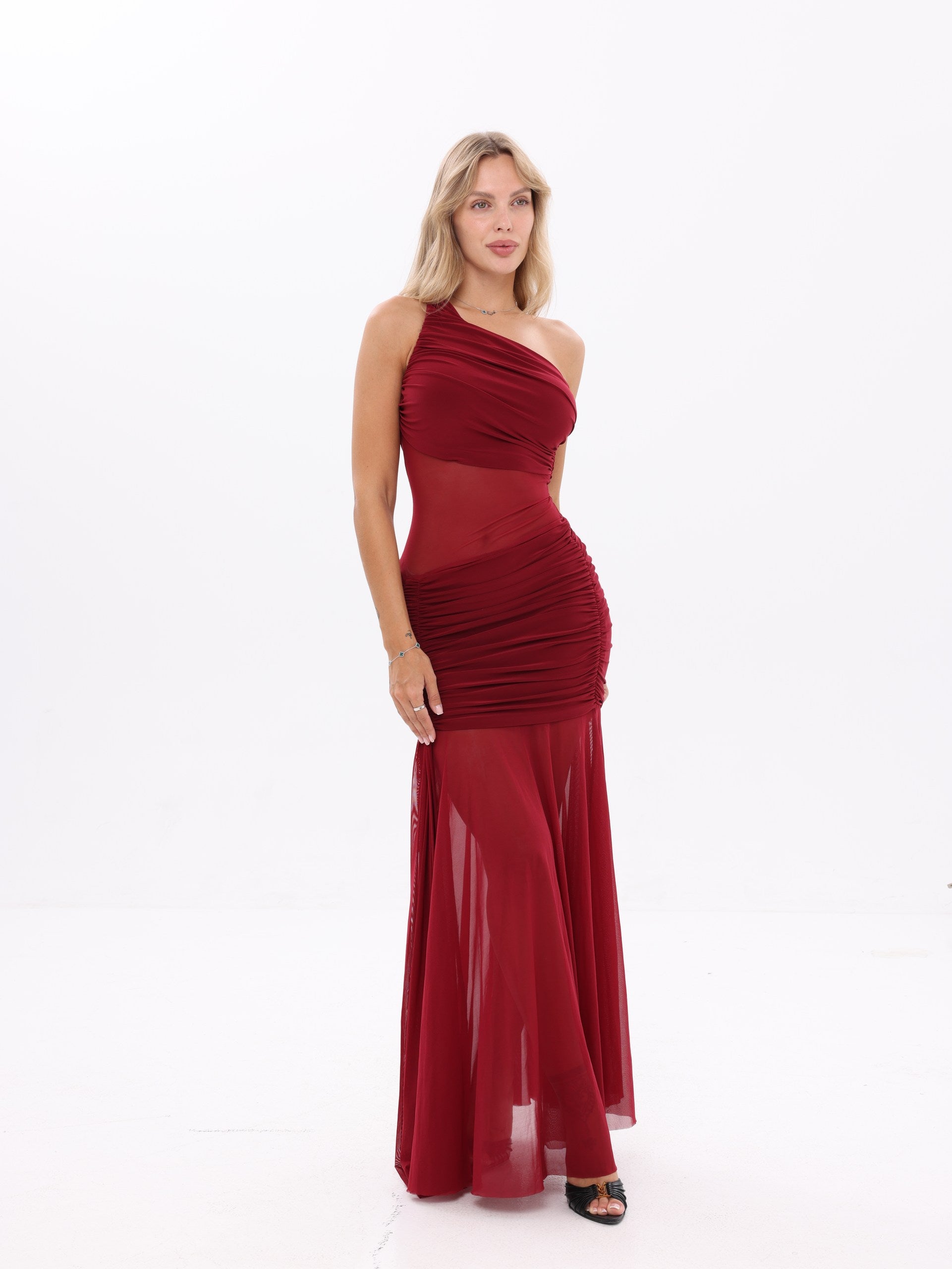 Marilyn (Black / Maroon)